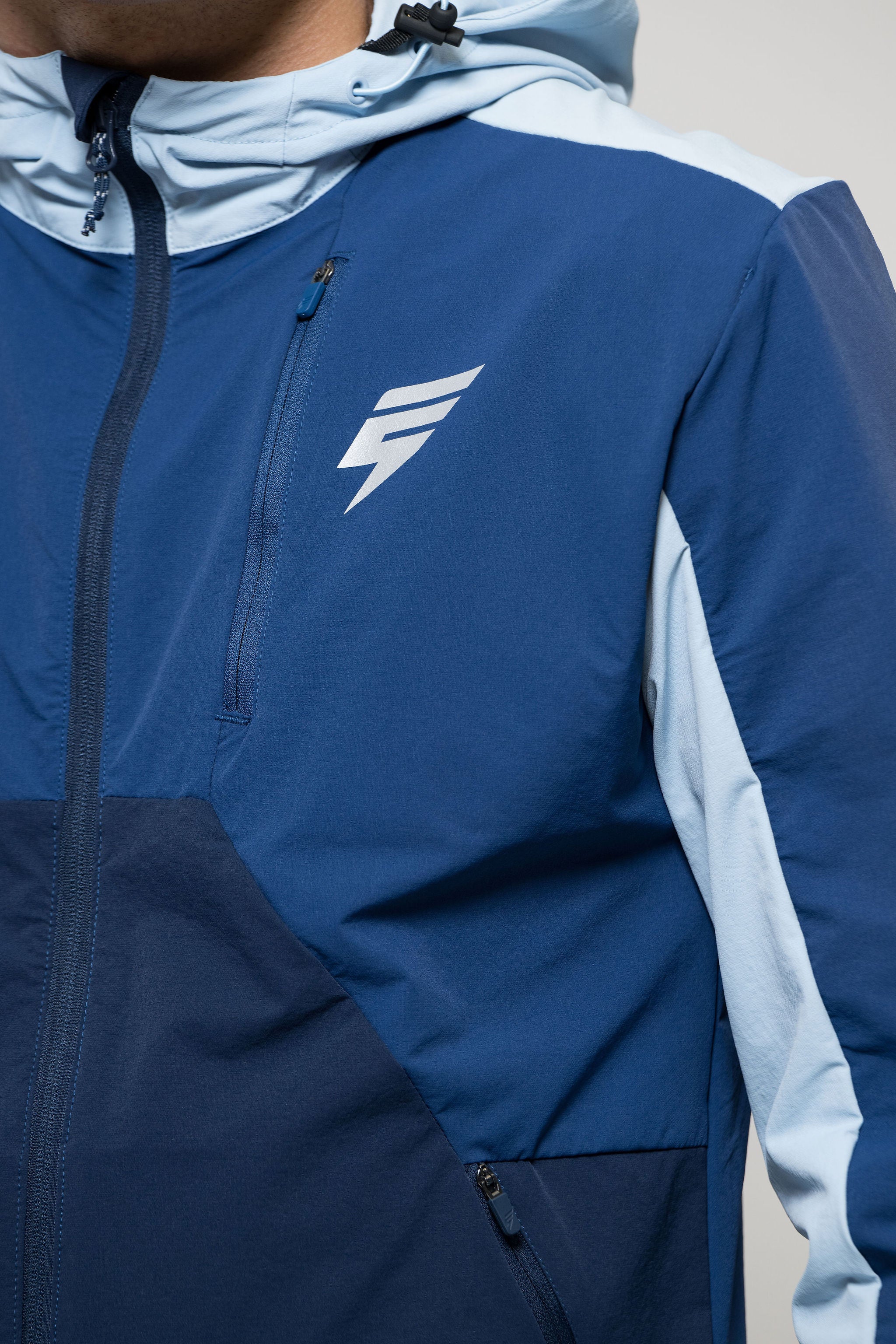 APEX JACKET - BLUE/NAVY/ICE - Image 4