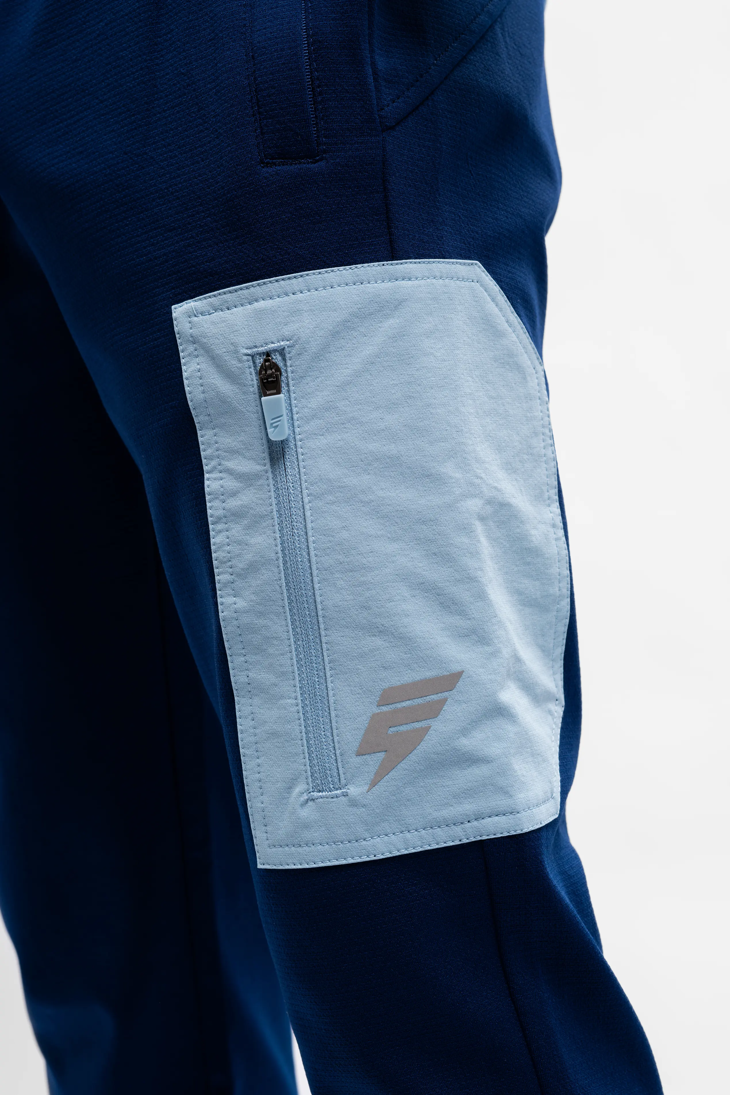 JUNIOR PATCH TRACKSUIT - NAVY/BLUE - Image 10