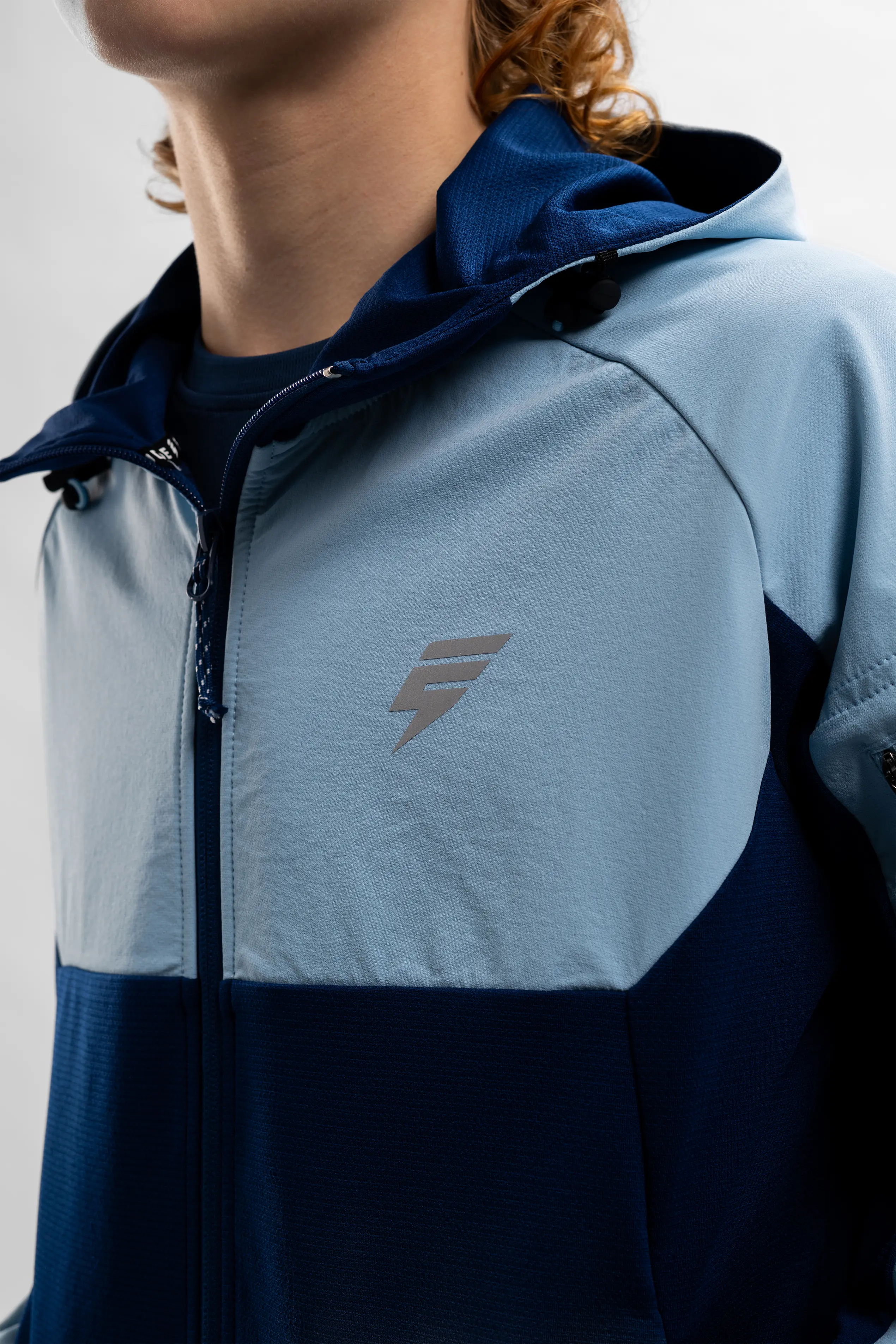 JUNIOR PATCH TRACKSUIT - NAVY/BLUE - Image 5