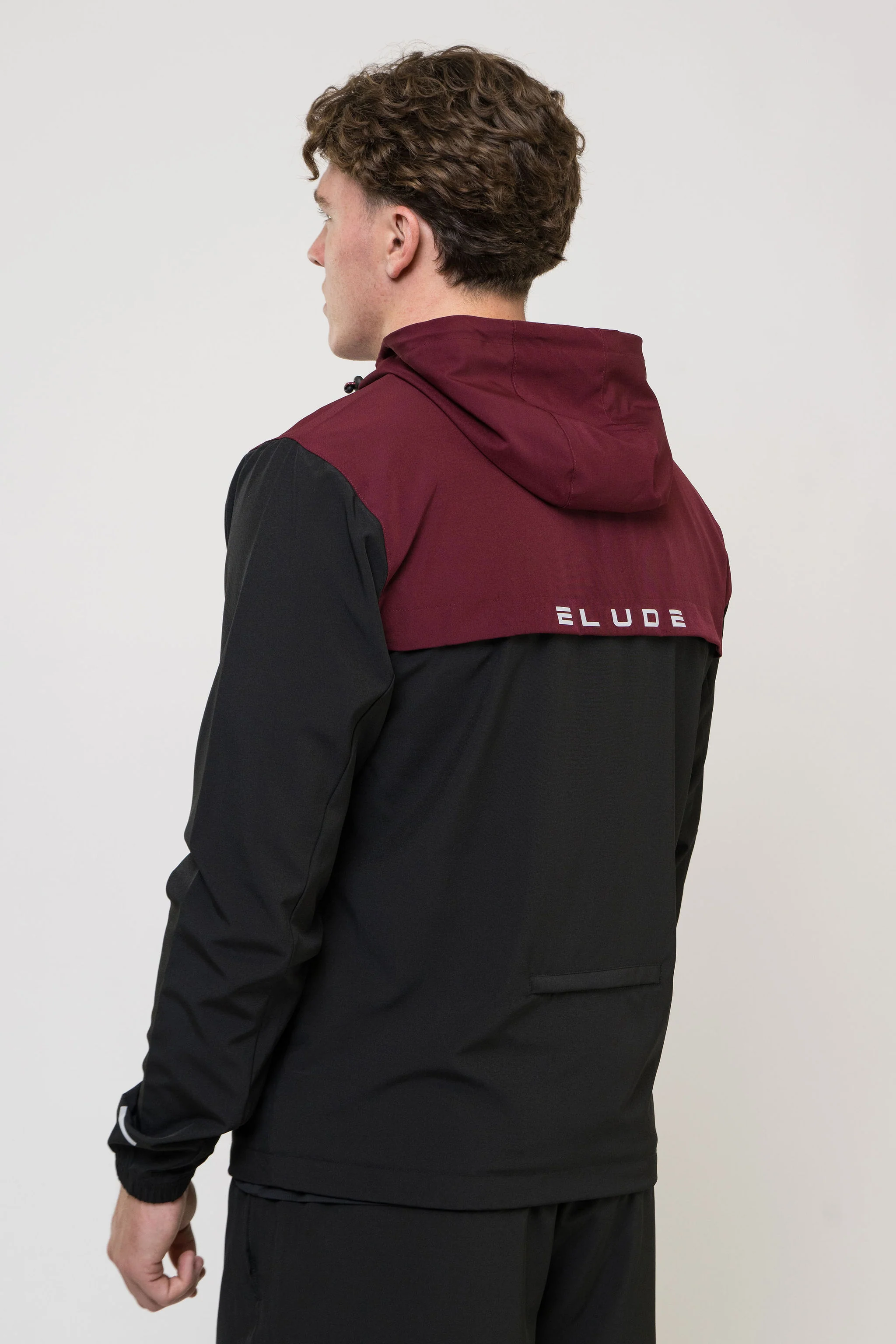 TRACK TRACKSUIT - BLACK/MAROON - Image 4