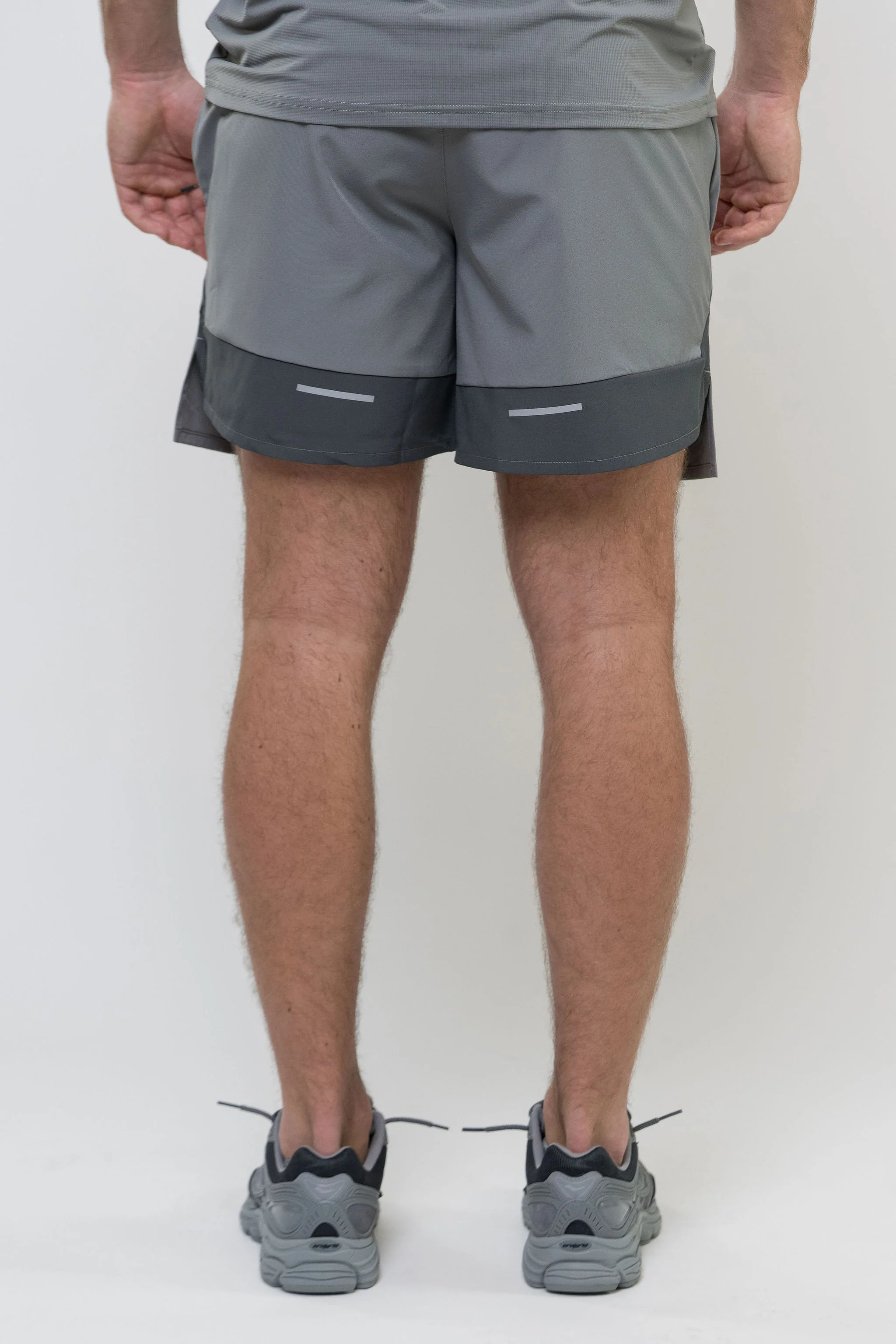 TRACK SHORT SET - LIGHT GREY/GREY - Image 9